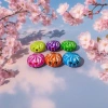Colorful cartoon expression creative toys, cute soft rubber children's educational ornaments details Picture